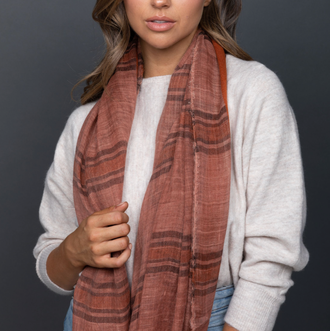 Hemmingway Scarf - Tan