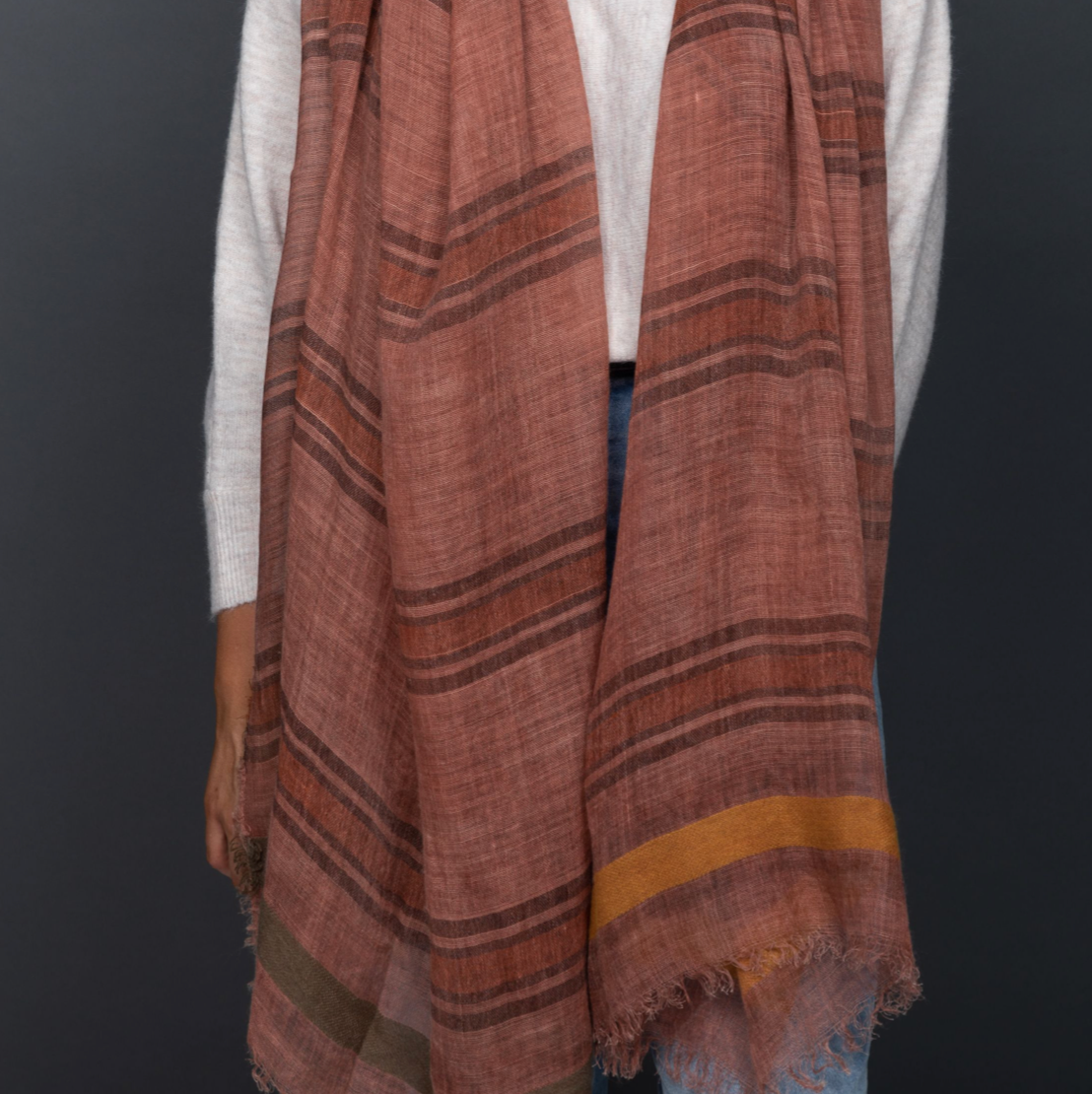 Hemmingway Scarf - Tan