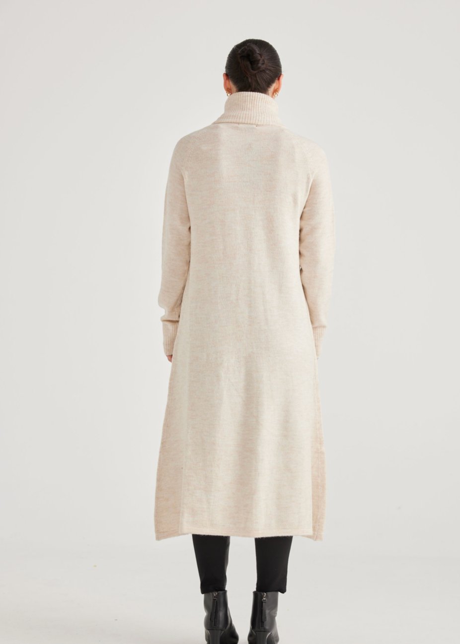 Vivienne Turtle neck - Oat