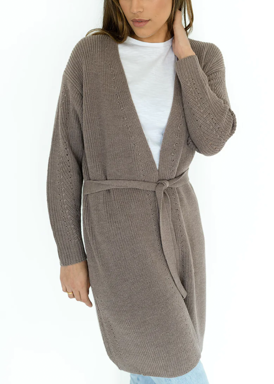 Colette Cardigan - Mocha