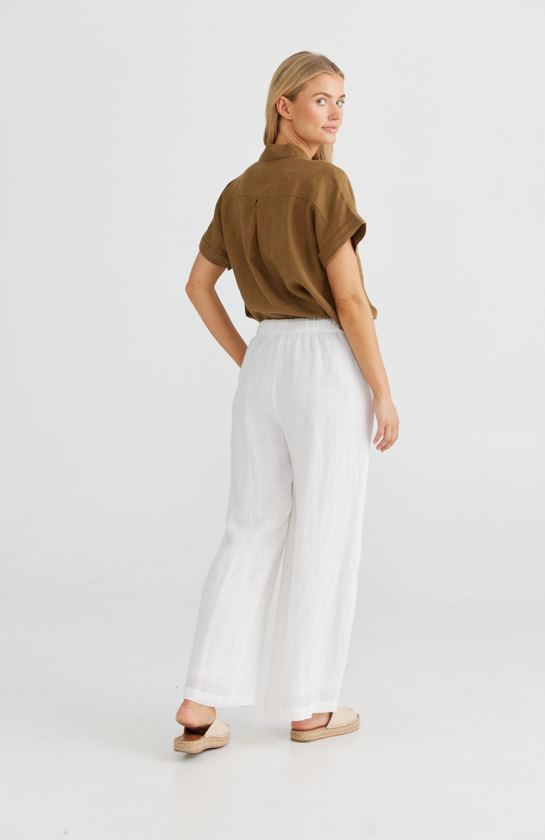 Dickens Pants - White