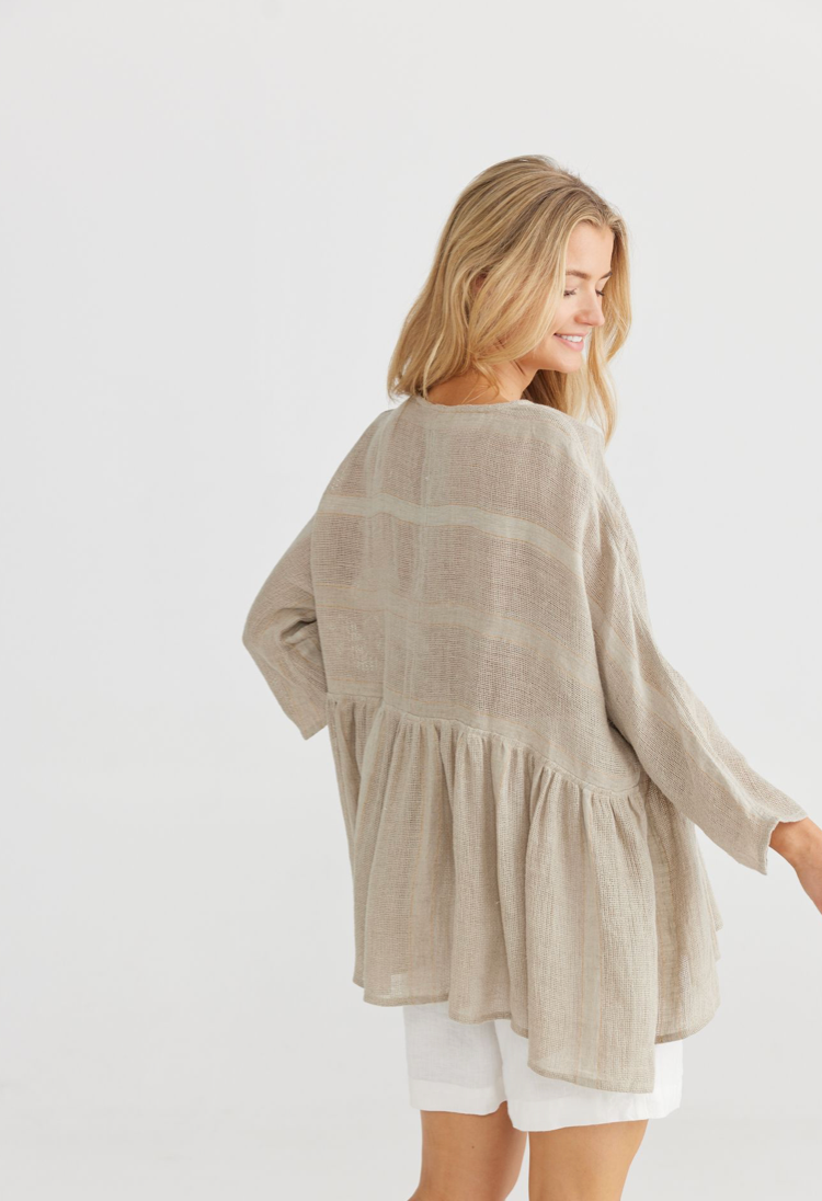 Nikita Top - Riad Stripe
