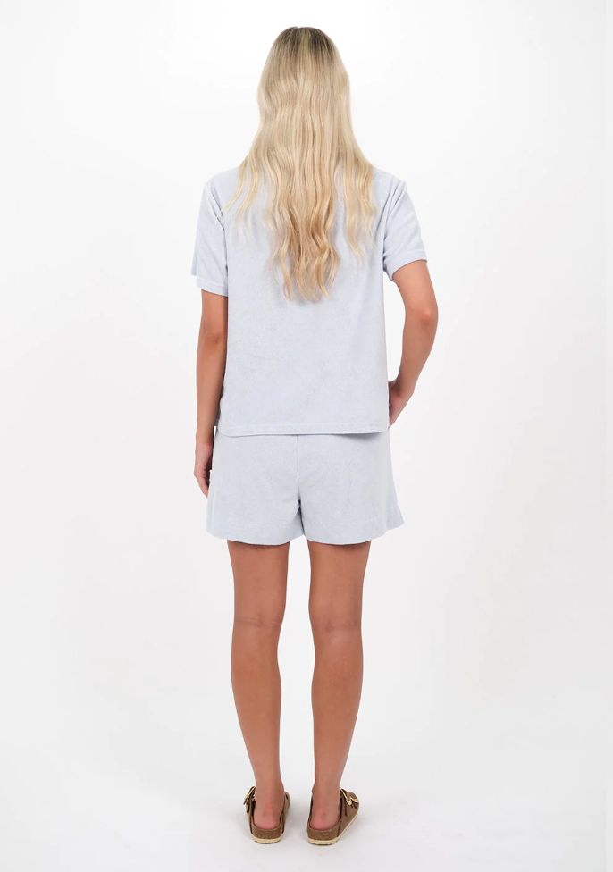 Throwback Tee - Sky Blue