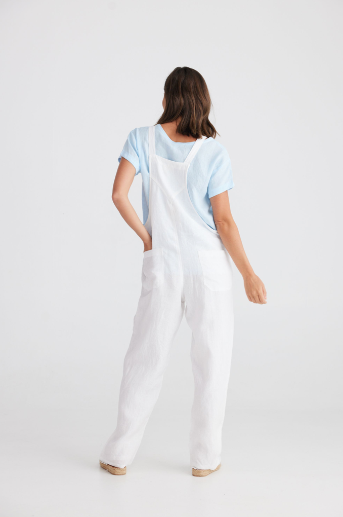 Sailor Overalls - White