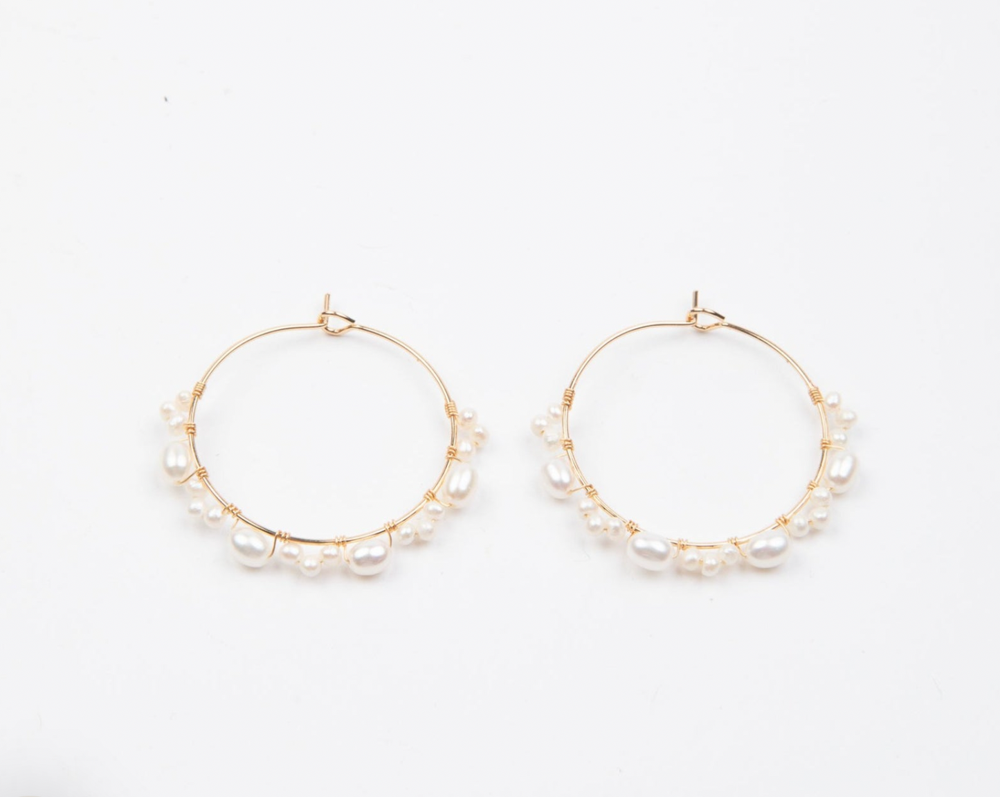 Wren Earrings - Fresh Pearl