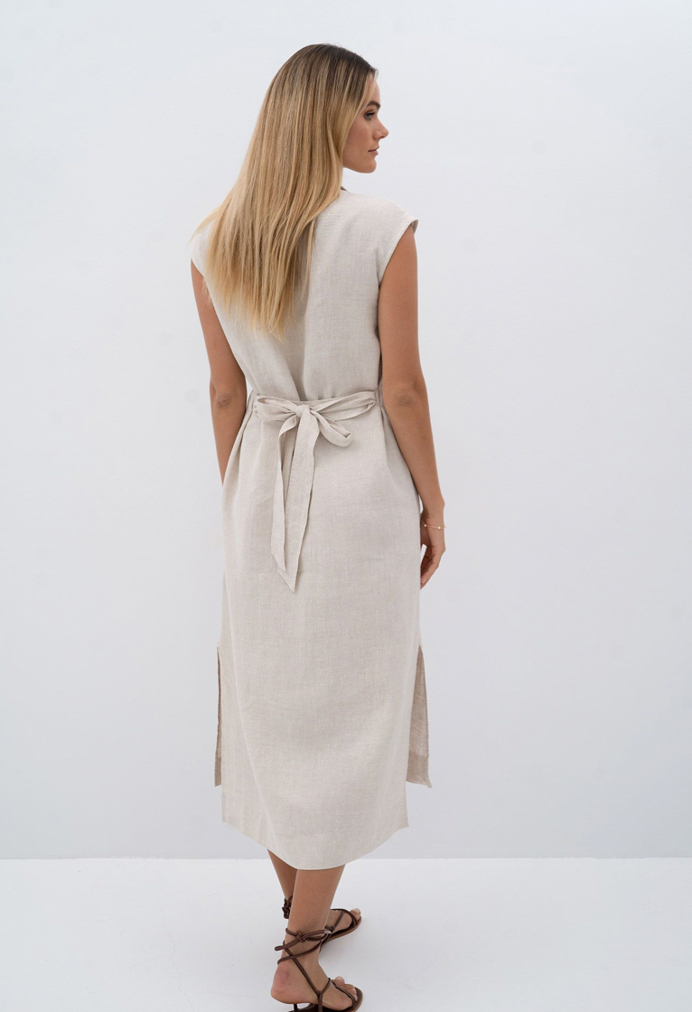 Cabo Shirt Dress - Natural