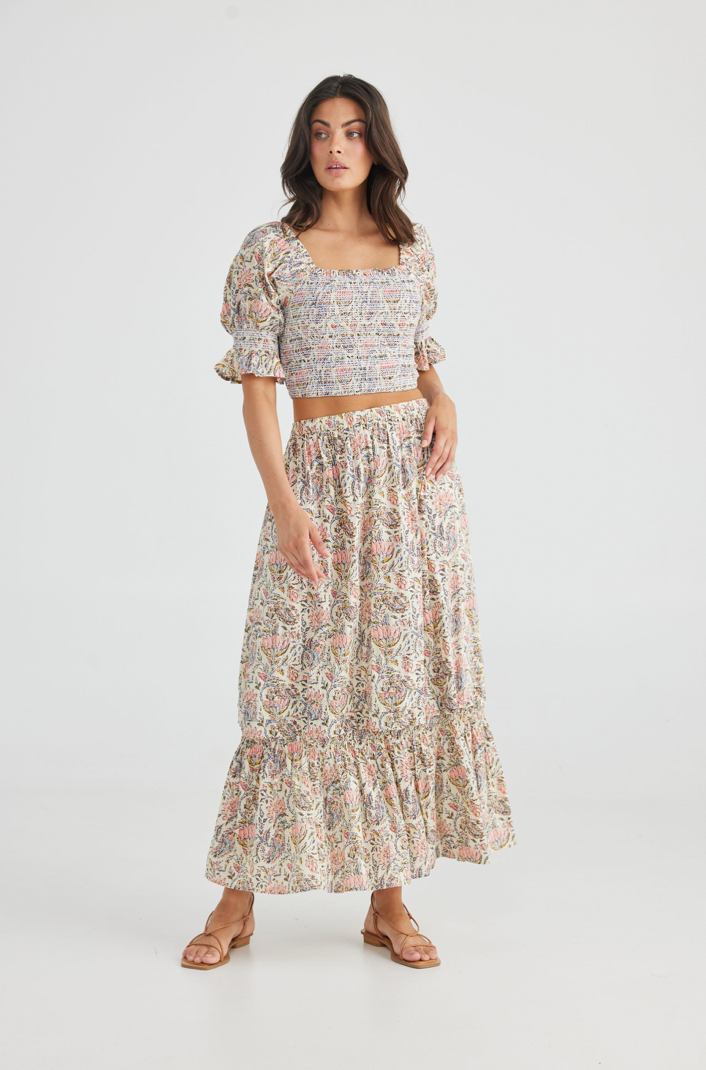 Firelight Top - Vintage Lotus