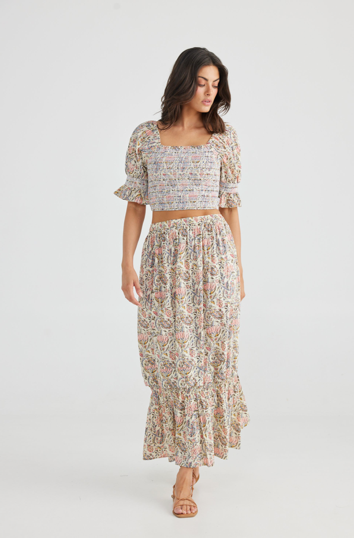 Firelight Top - Vintage Lotus