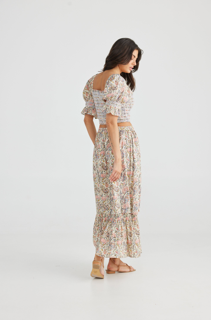 Firelight Top - Vintage Lotus
