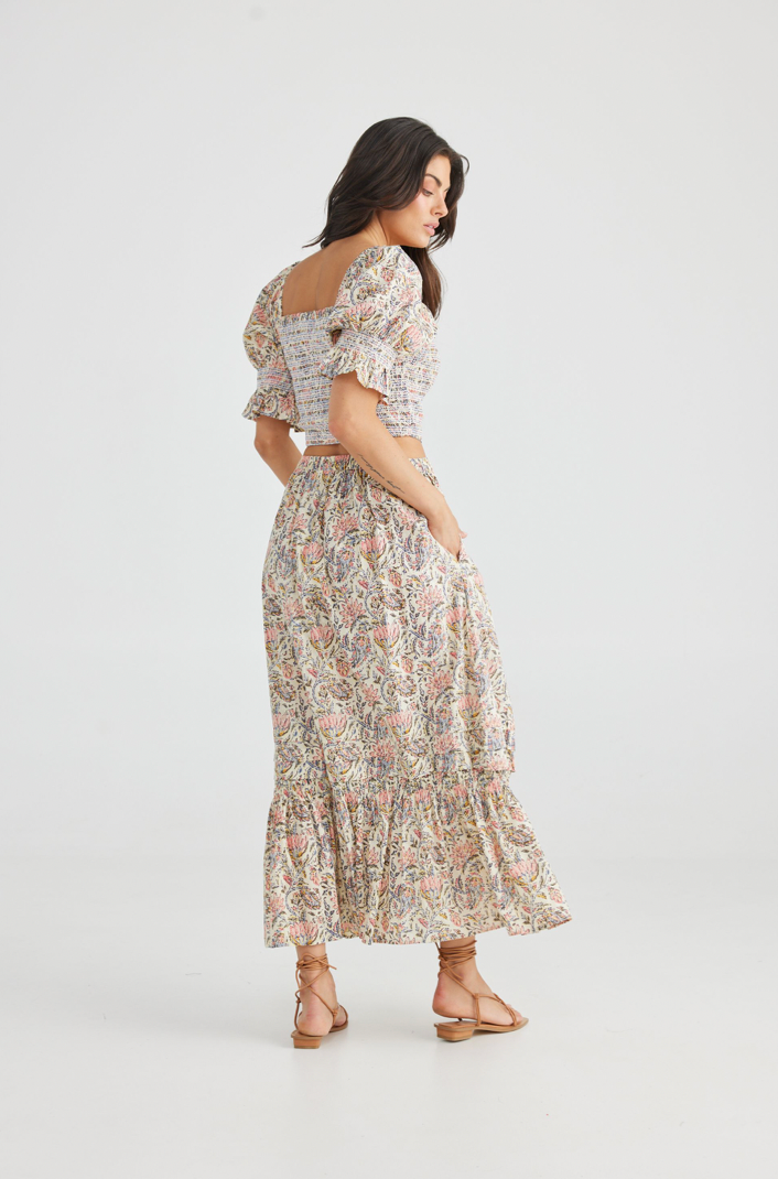 Firelight Top - Vintage Lotus