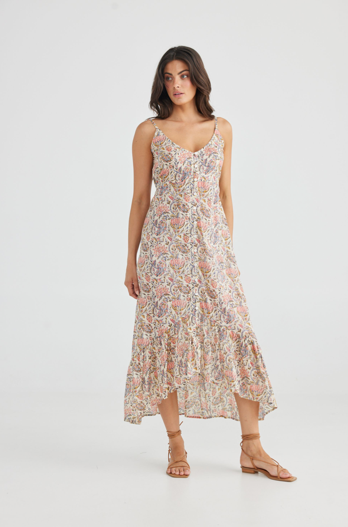 Oasis Dress - Vintage Lotus