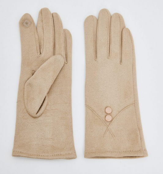 Lillibet Gloves - Taupe
