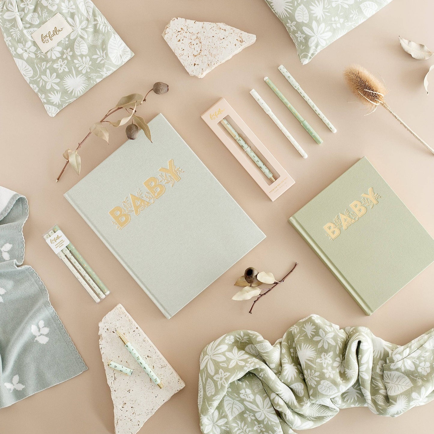 Baby Book Pistachio