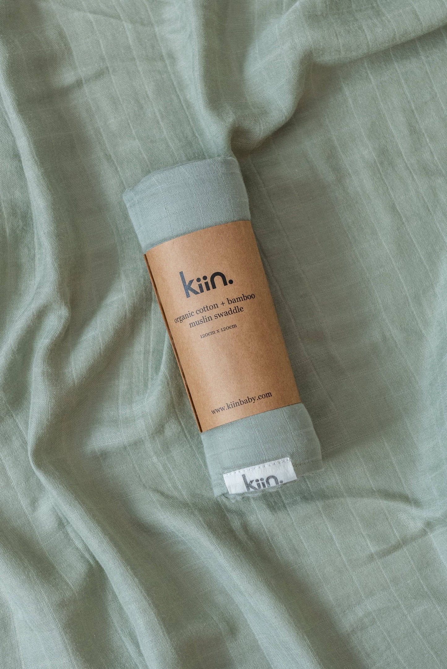 Organic Swaddle - Sage