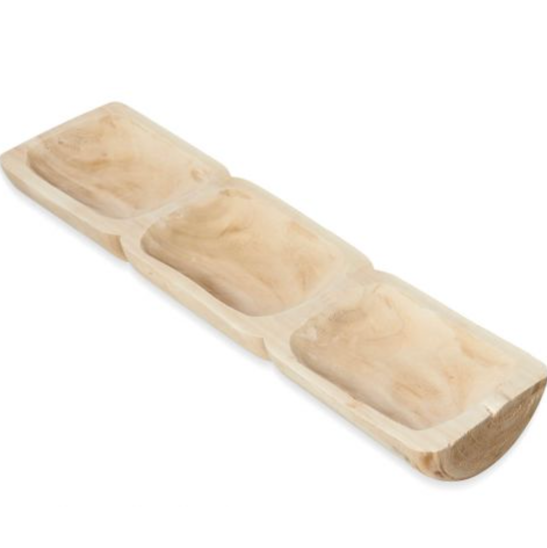 Batam Paulownia Wood 3 part Now - Bleached - Daisy Grace Lifestyle