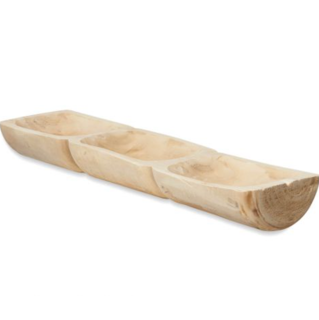 Batam Paulownia Wood 3 part Now - Bleached - Daisy Grace Lifestyle