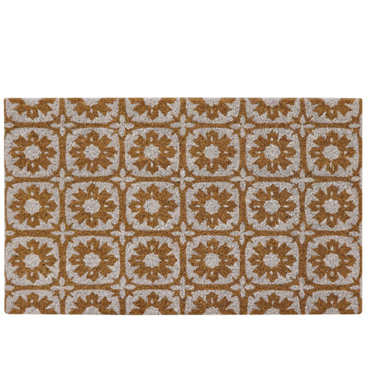 Tile Doormat - White - Daisy Grace Lifestyle