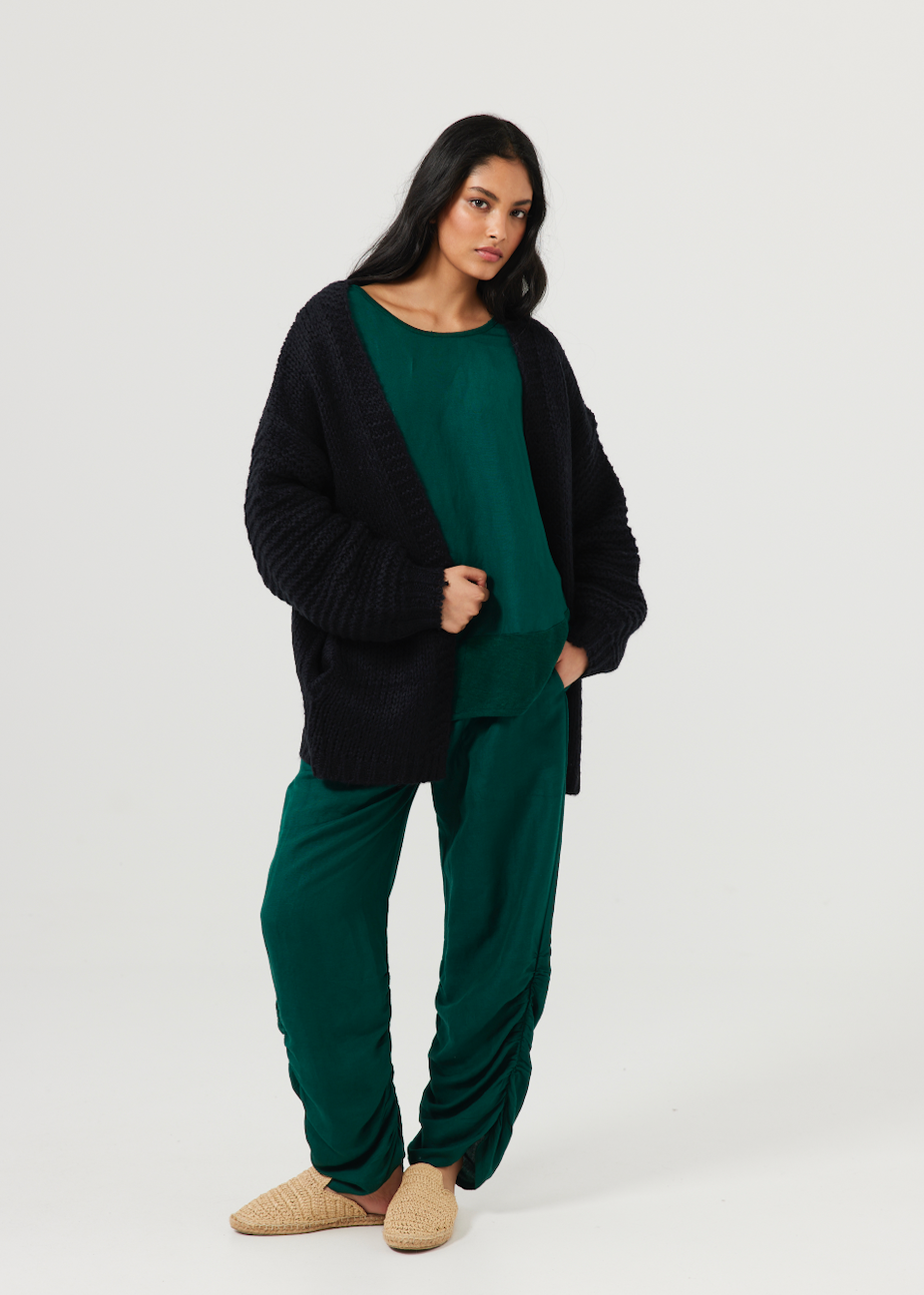 Salerno Cardigan - Black - Daisy Grace Lifestyle