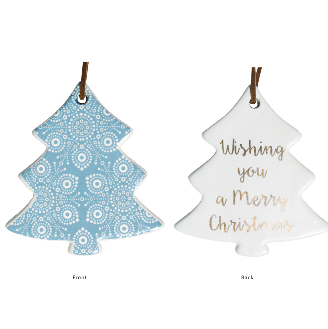 Hang Tree Christmas Indigenous aqua - Daisy Grace Lifestyle