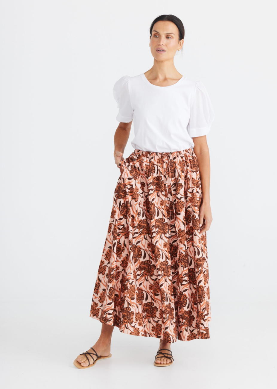 Abigail Tee Shirt - White - Daisy Grace Lifestyle