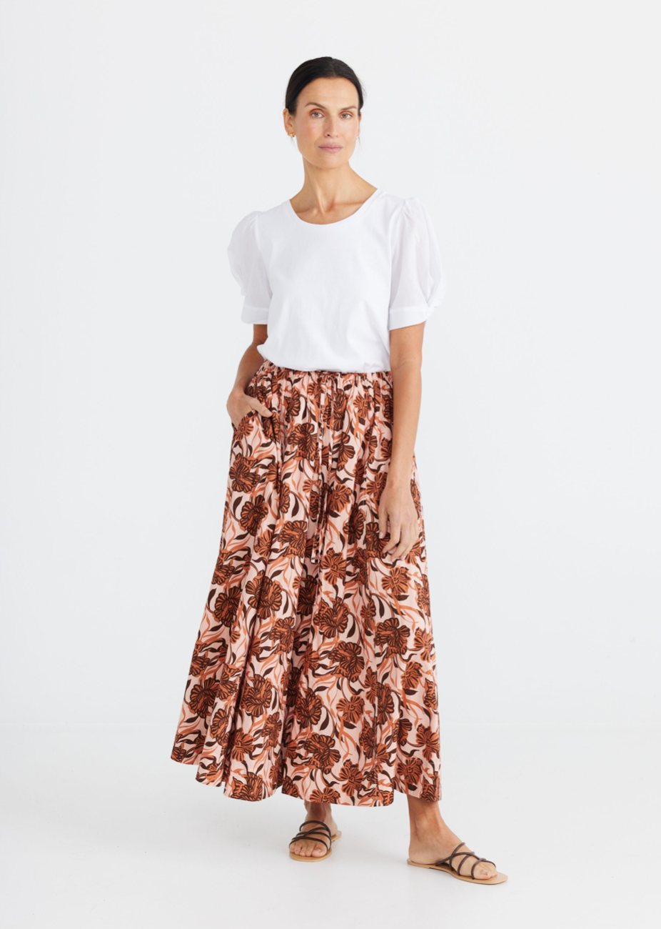 Abigail Tee Shirt - White - Daisy Grace Lifestyle
