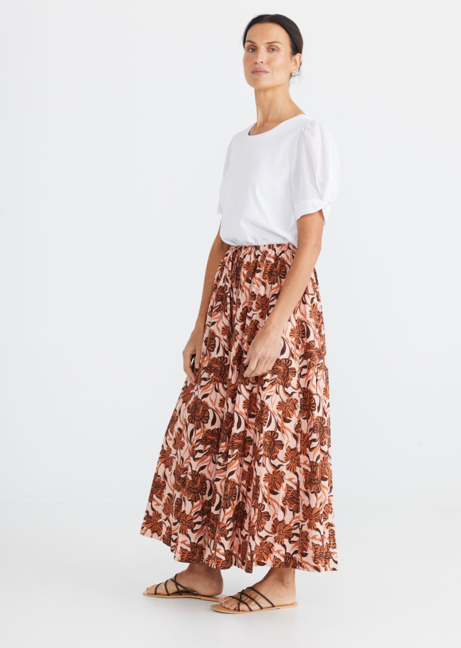 Abigail Tee Shirt - White - Daisy Grace Lifestyle