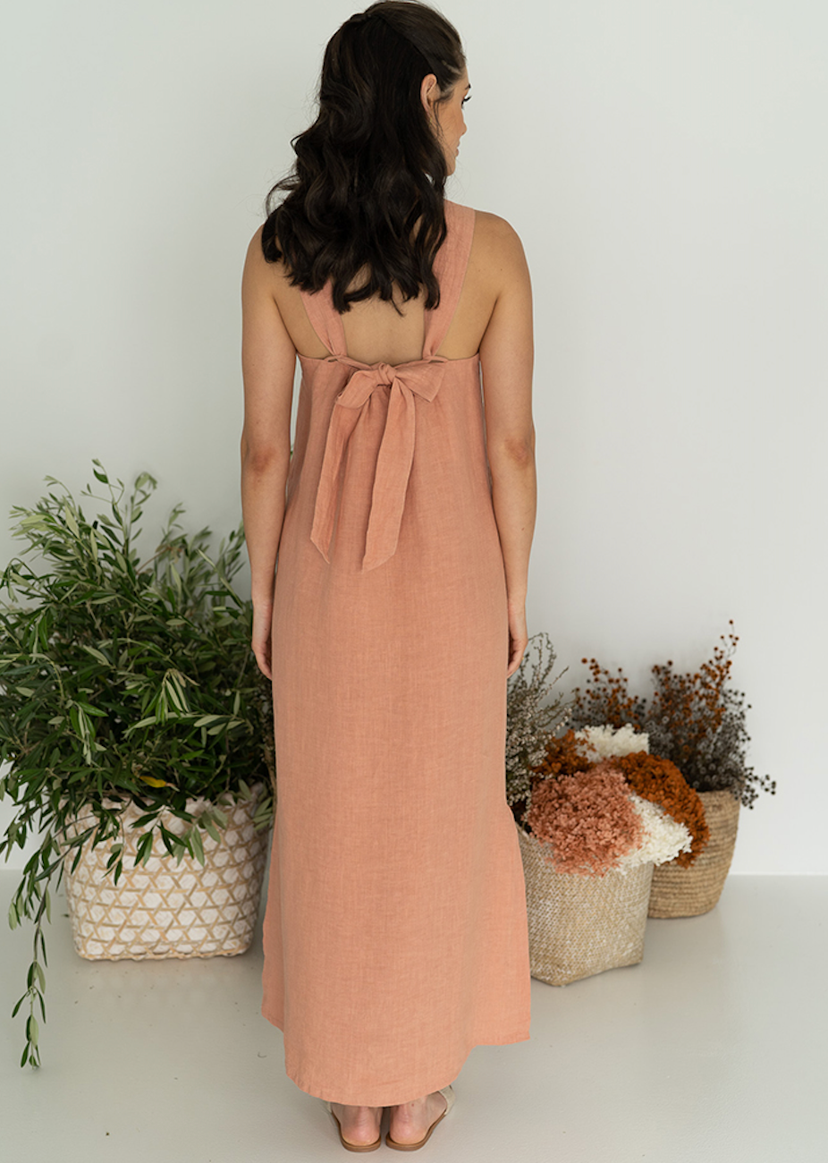 Odyssey Dress - Burnt Clay - Daisy Grace Lifestyle