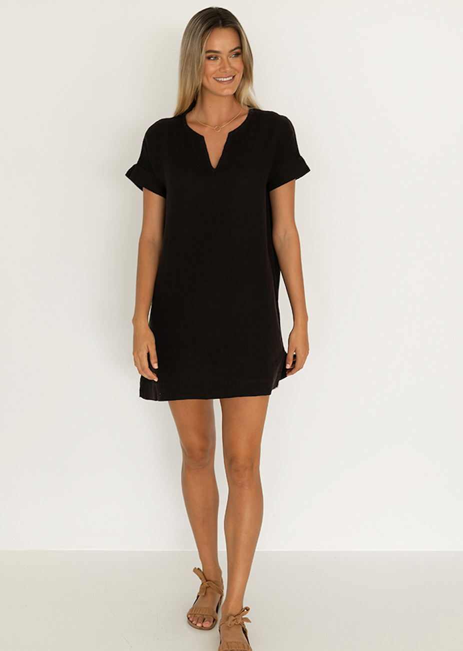Yana Dress - Black - Daisy Grace Lifestyle