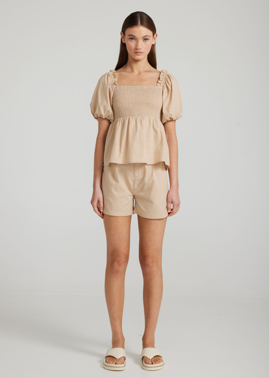 Delta Top - Natural - Daisy Grace Lifestyle