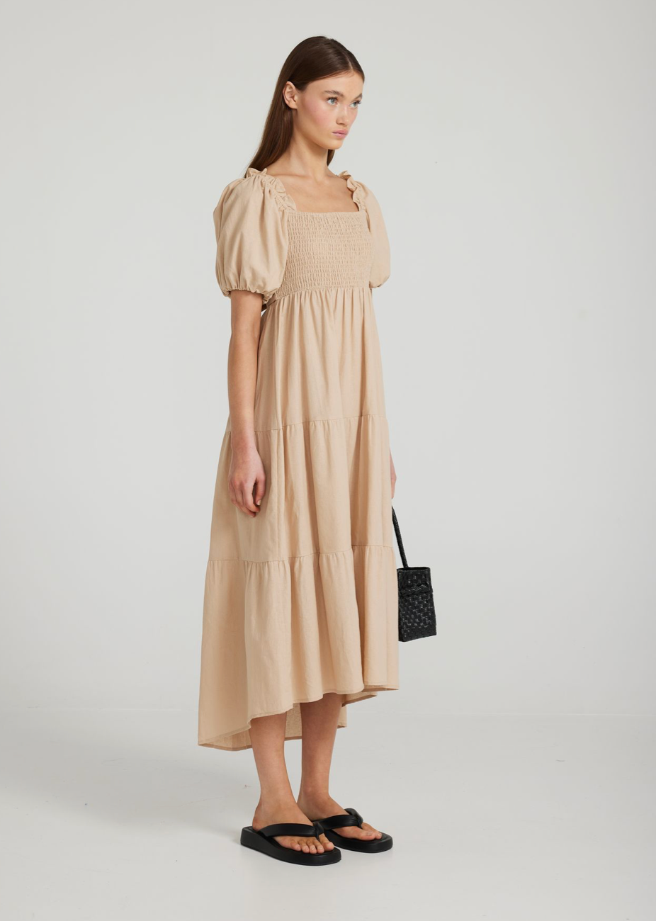 Delta Dress - Natural - Daisy Grace Lifestyle