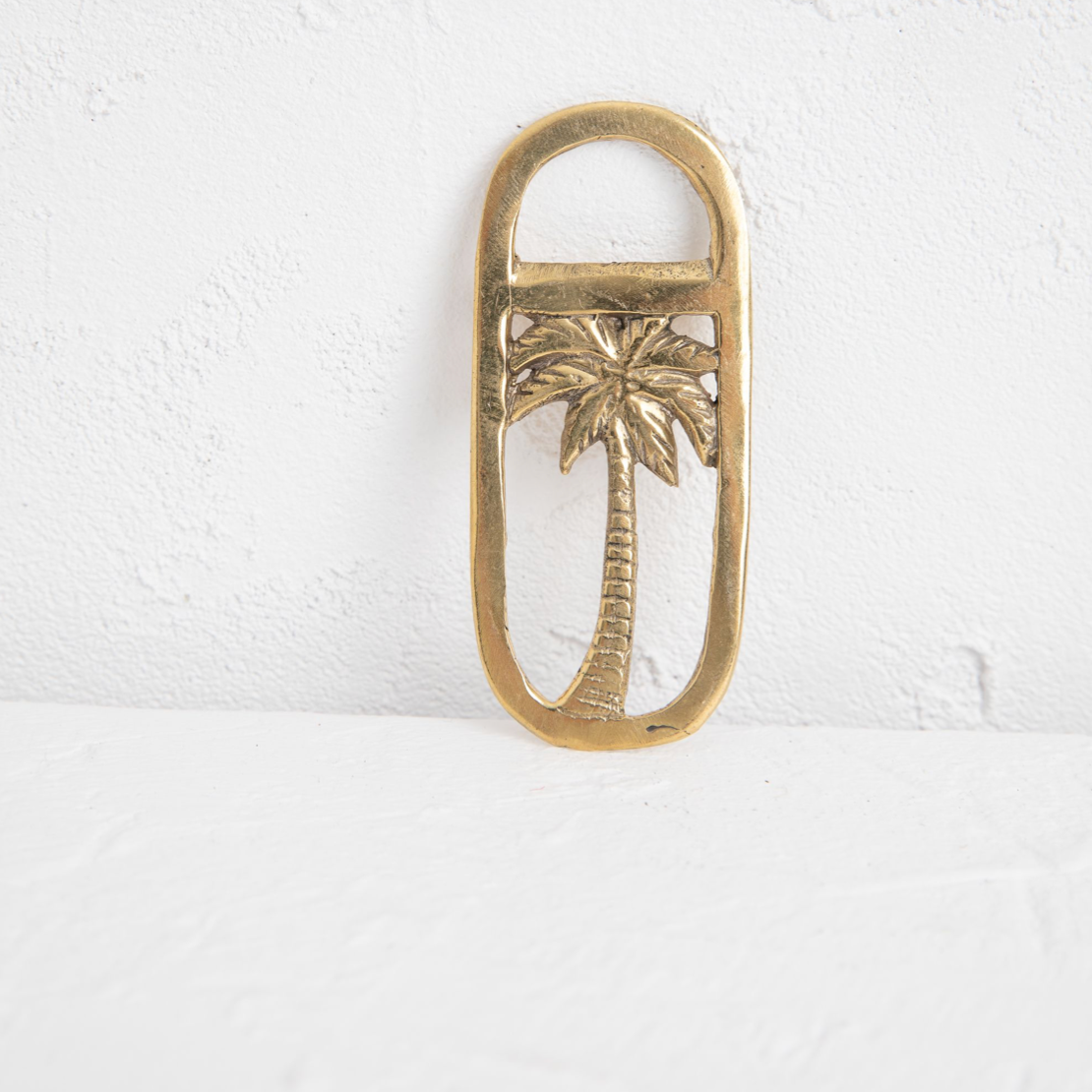Palm Cove Bottle Opener - Brass - Daisy Grace Lifestyle