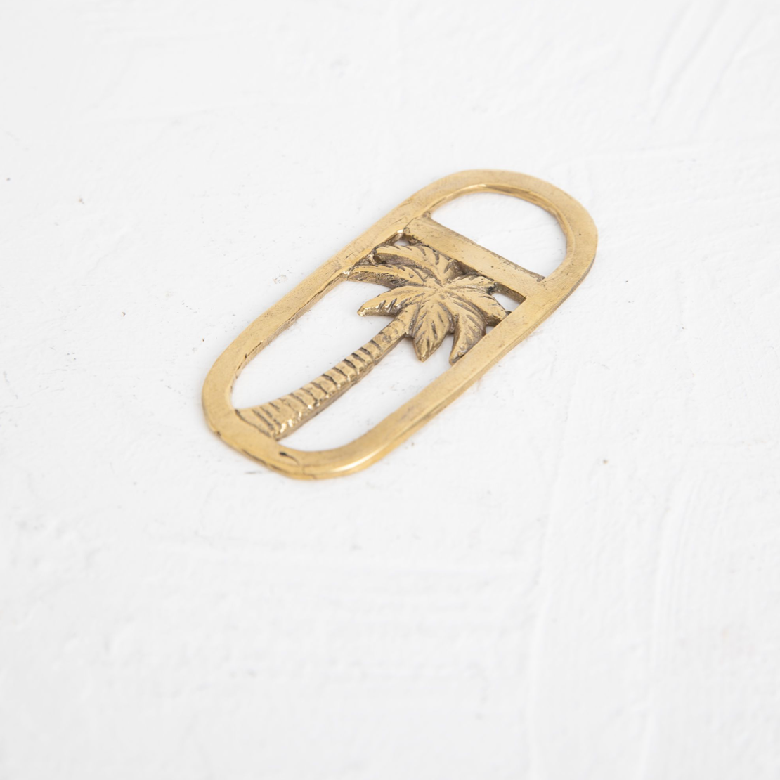 Palm Cove Bottle Opener - Brass - Daisy Grace Lifestyle