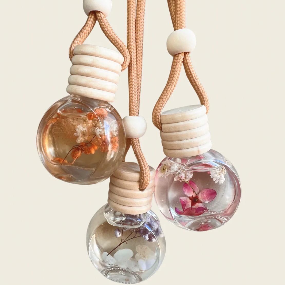 Maru and Lume Botanical Crystal Infused Car Diffuser - Different Available - Daisy Grace Lifestyle