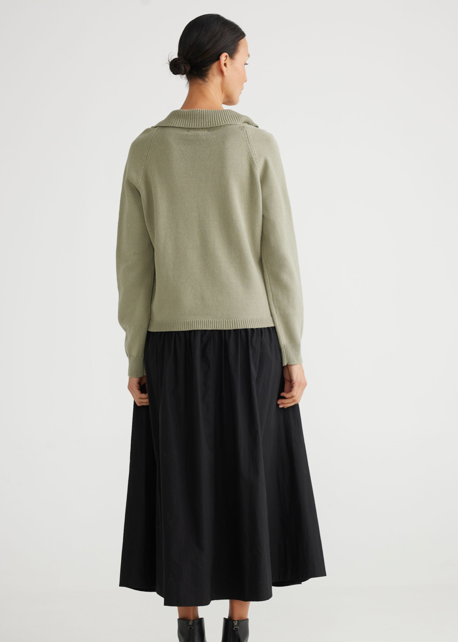 Kennedy Knit - Light Moss - Daisy Grace Lifestyle
