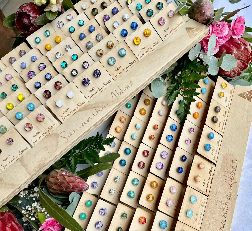 Samantha Abbott - Stud Earrings - Different Colours Available - Daisy Grace Lifestyle