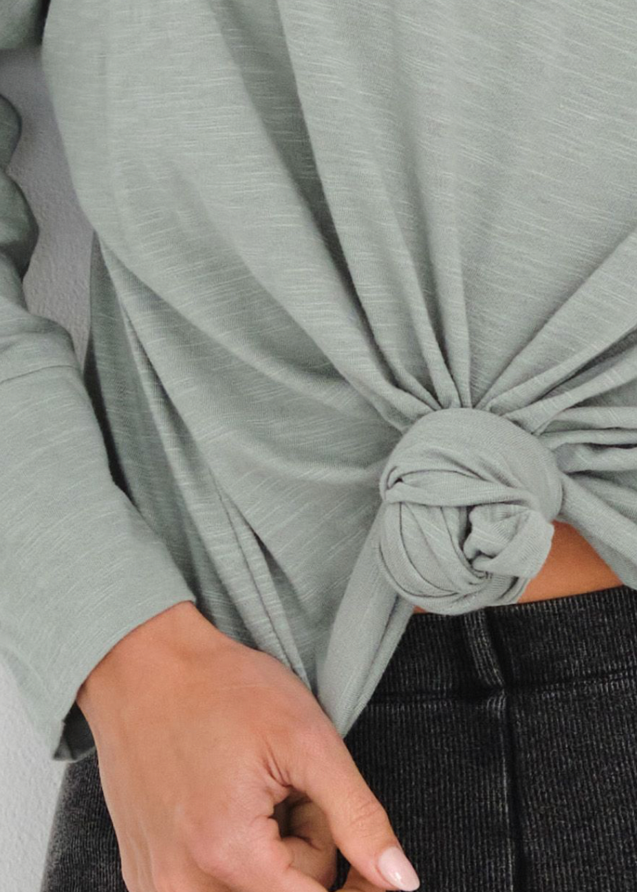 Dipster Tee - Eucalyptus - Daisy Grace Lifestyle