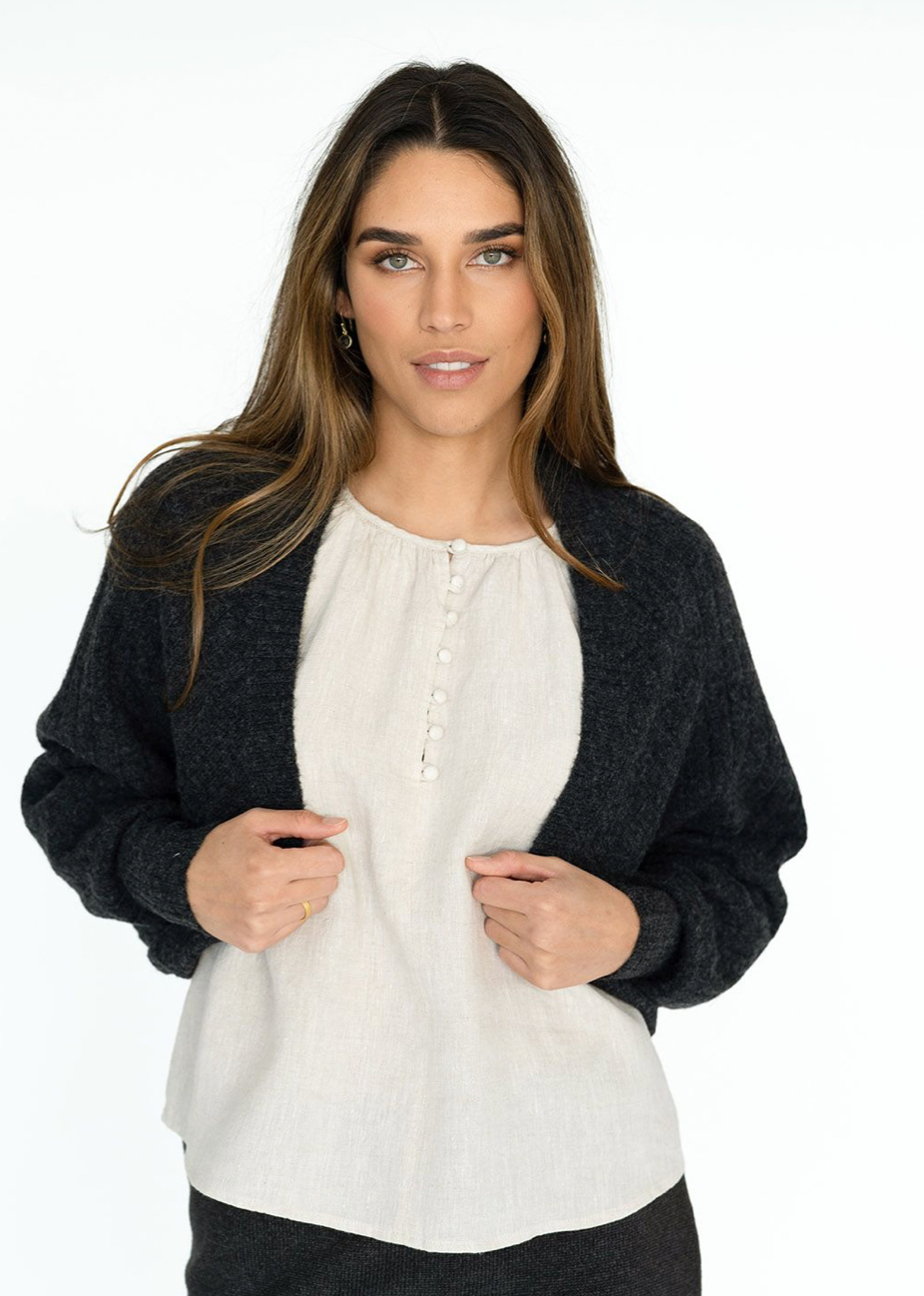 Amour Bolero - Charcoal - Daisy Grace Lifestyle