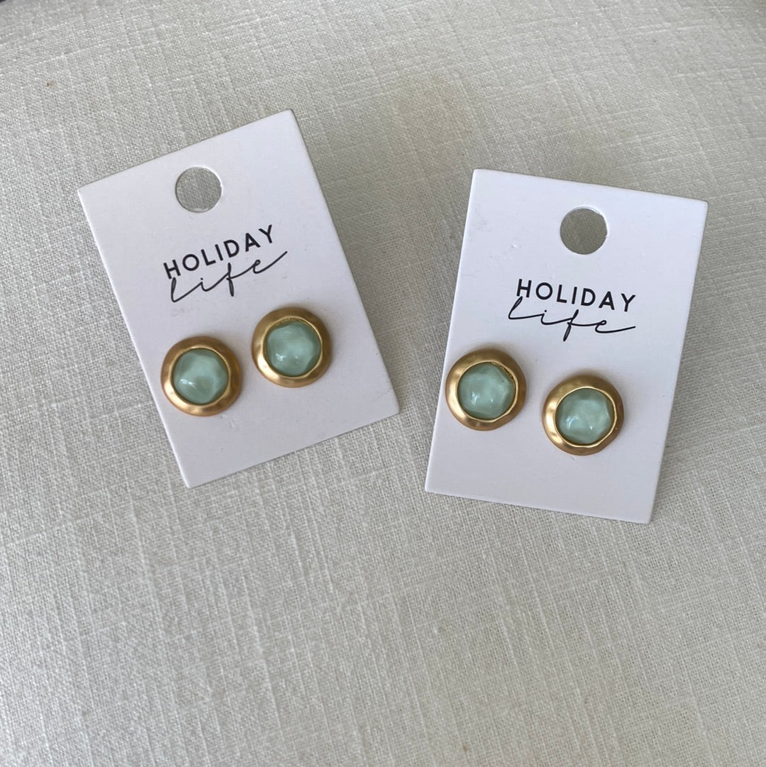 Cara Earrings - Mint - Daisy Grace Lifestyle