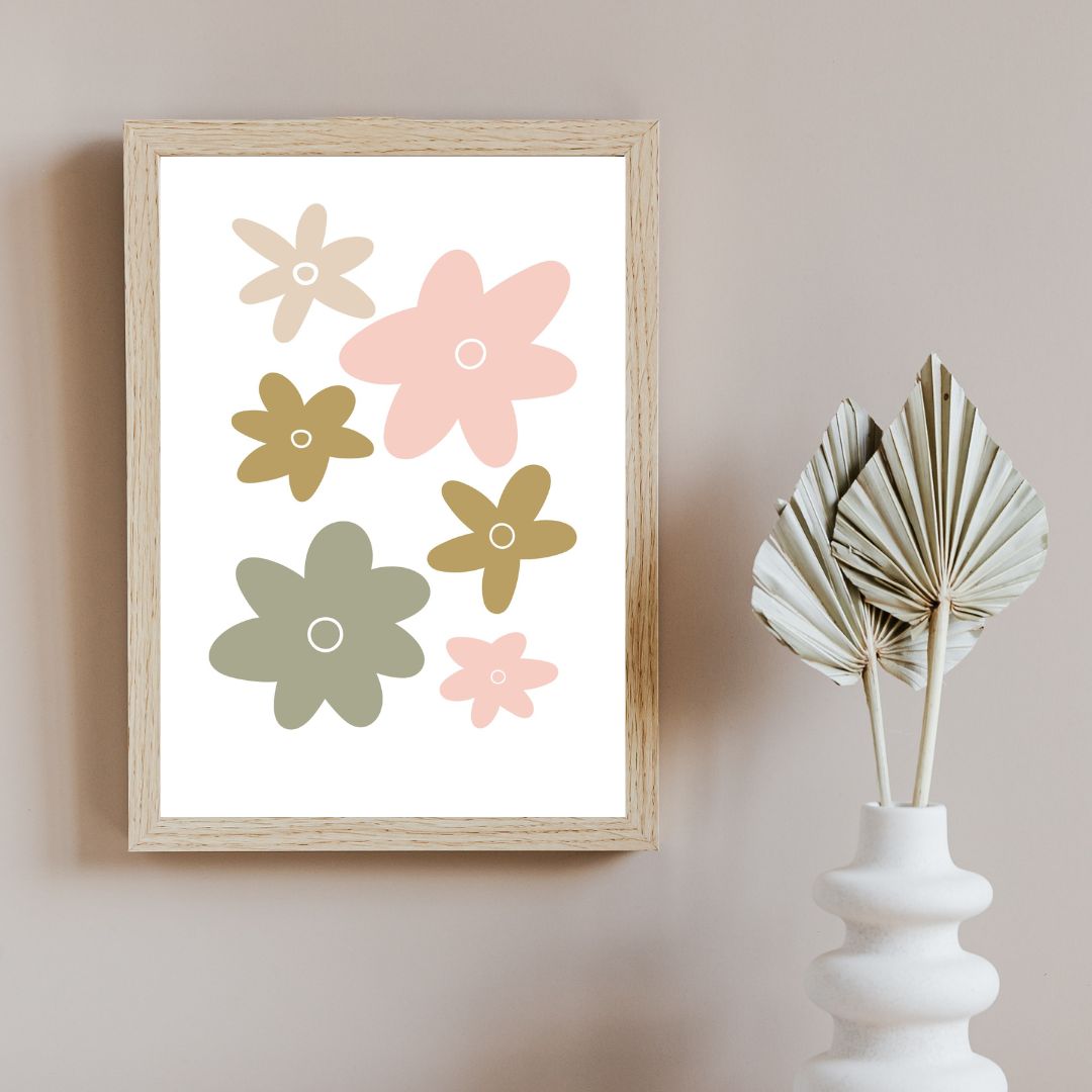 Muted Floral Artwork