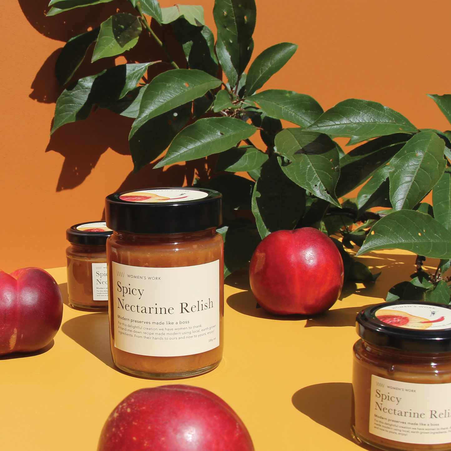 Spicy Nectarine Relish PETITE