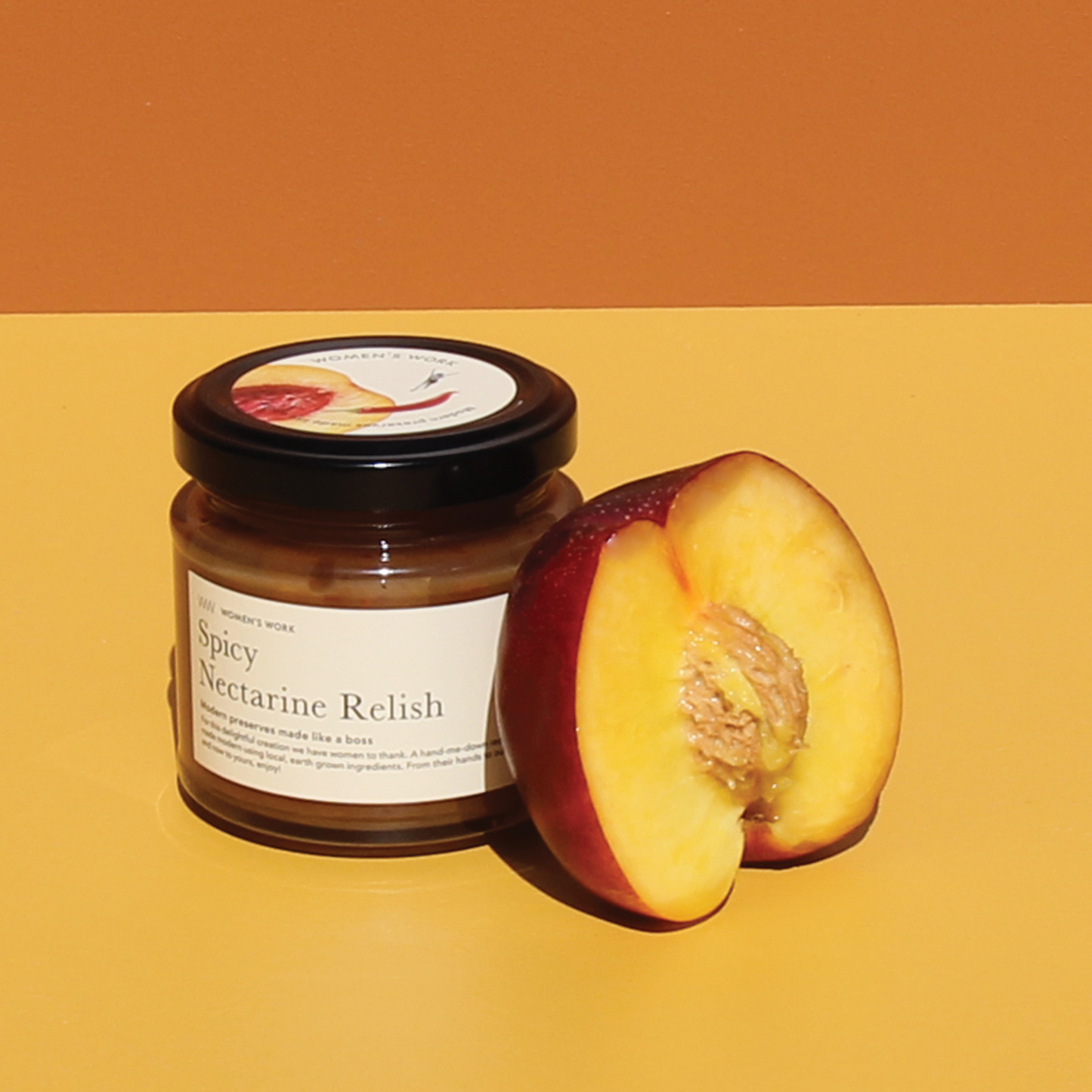 Spicy Nectarine Relish PETITE