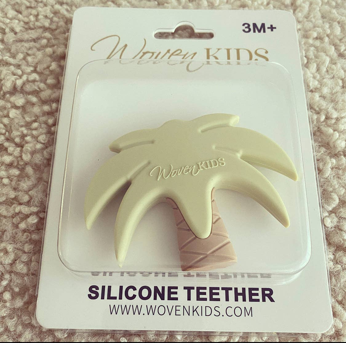 Silicone Teether - Sand Palm Tree