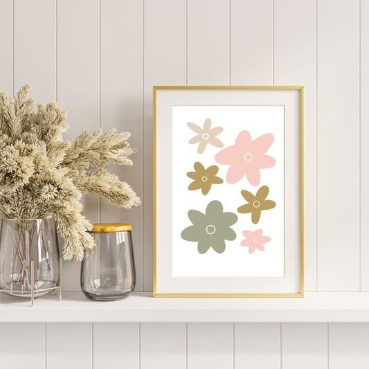 Muted Floral Artwork