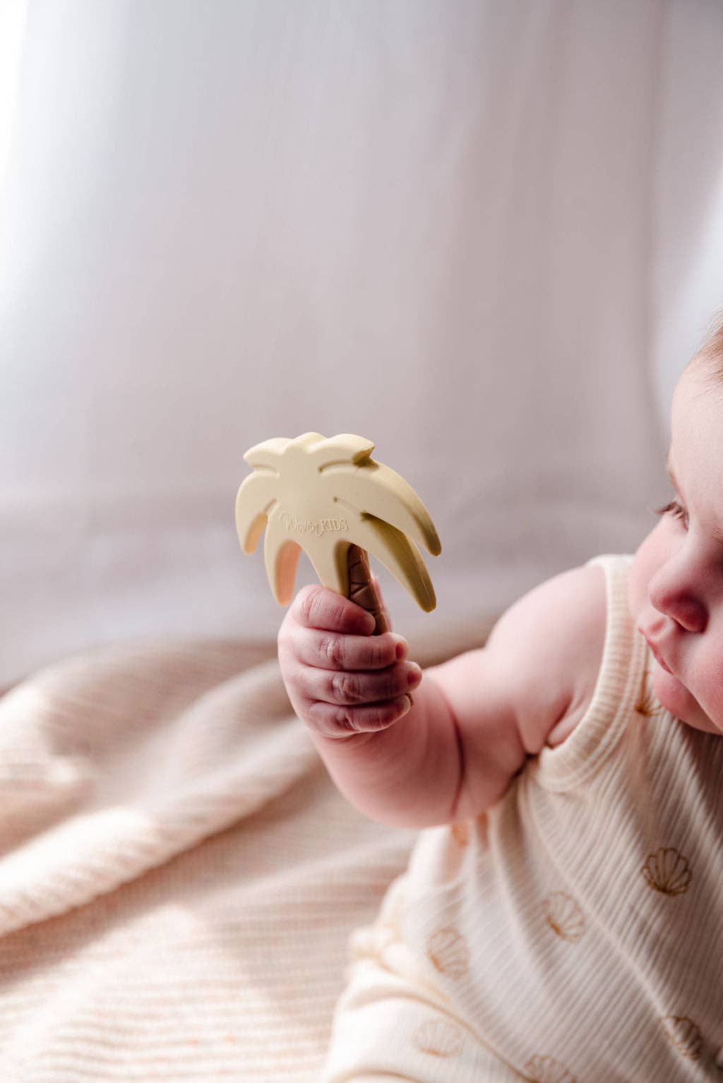 Silicone Teether - Sand Palm Tree