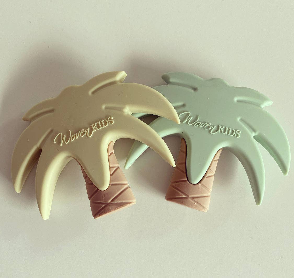 Silicone Teether - Sand Palm Tree