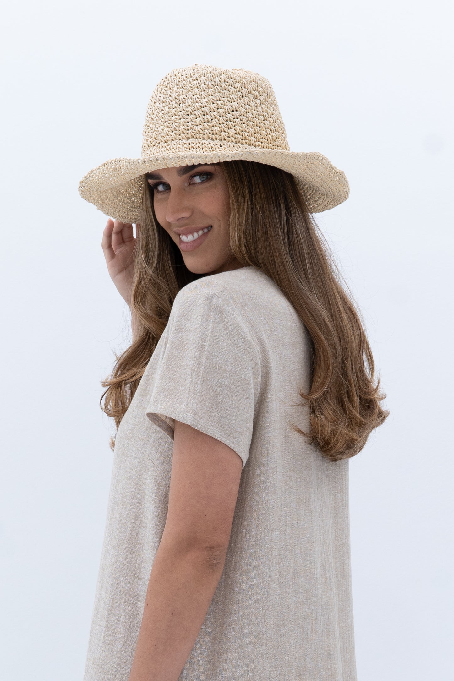 Seaside Bucket Hat - Natural