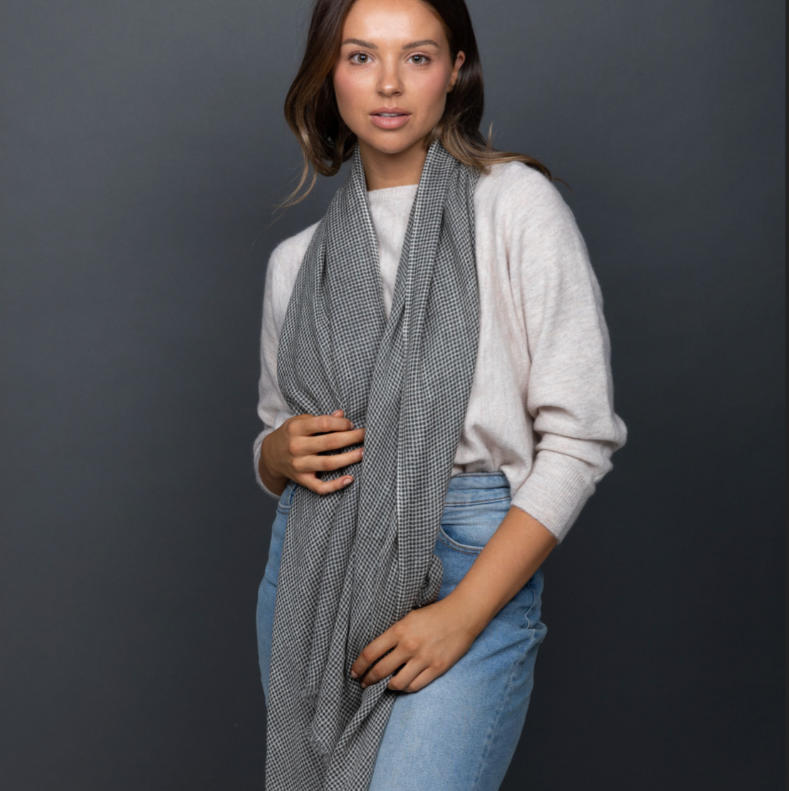 Harry Scarf - Charcoal