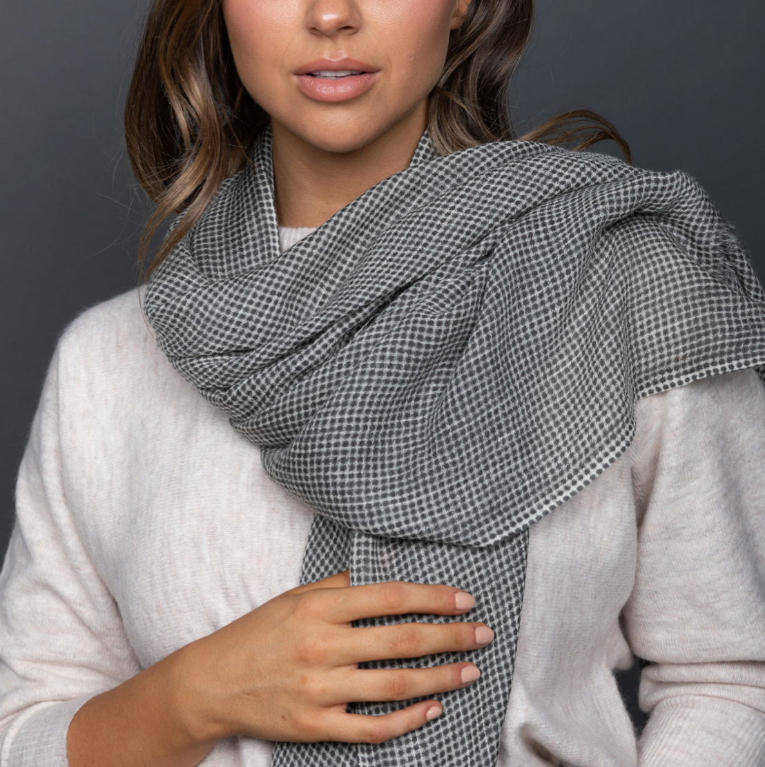 Harry Scarf - Charcoal
