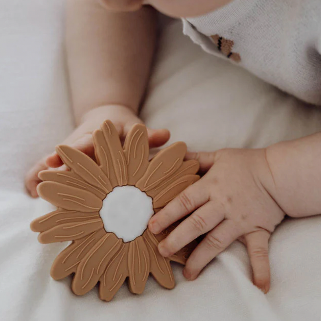 Silicone Teether - Clay Daisy