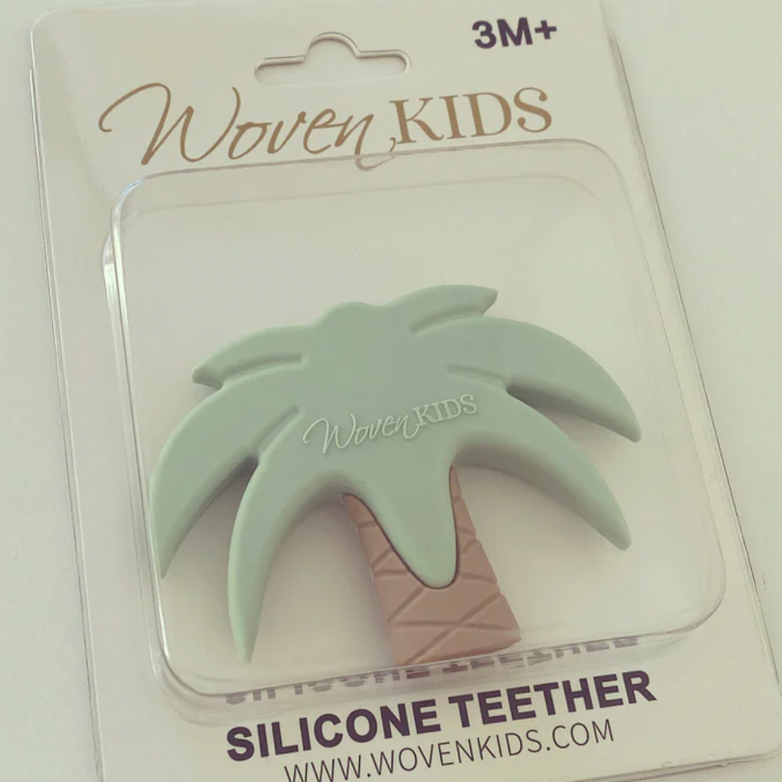 Silicone Teether - Sage Palm Tree